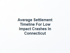 What's the Timeline for Connecticut Minor Crash Settlements?